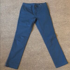 Bonobos Chino Pants Mens 29x32 Tailored Fit Navy Blue Trousers Dress Office